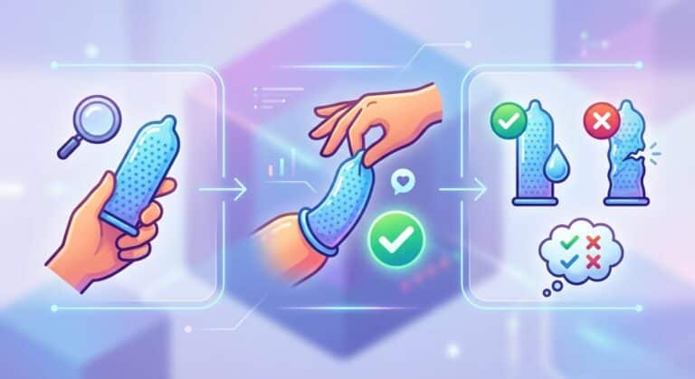 顆粒保險套正確使用步驟解析｜避免30%失敗率的關鍵技巧